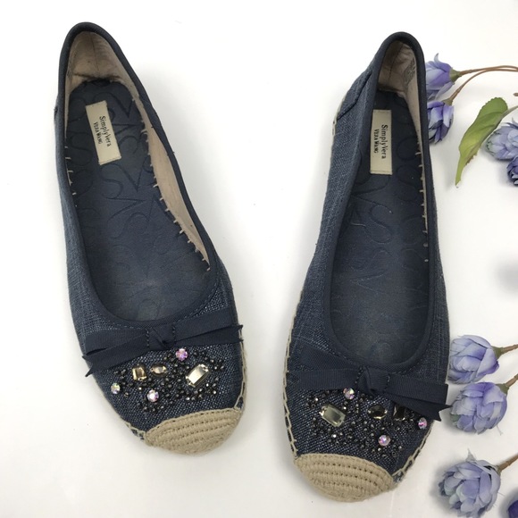 Simply Vera Wang Honey Crisp Flats Espadrilles - Picture 2 of 8